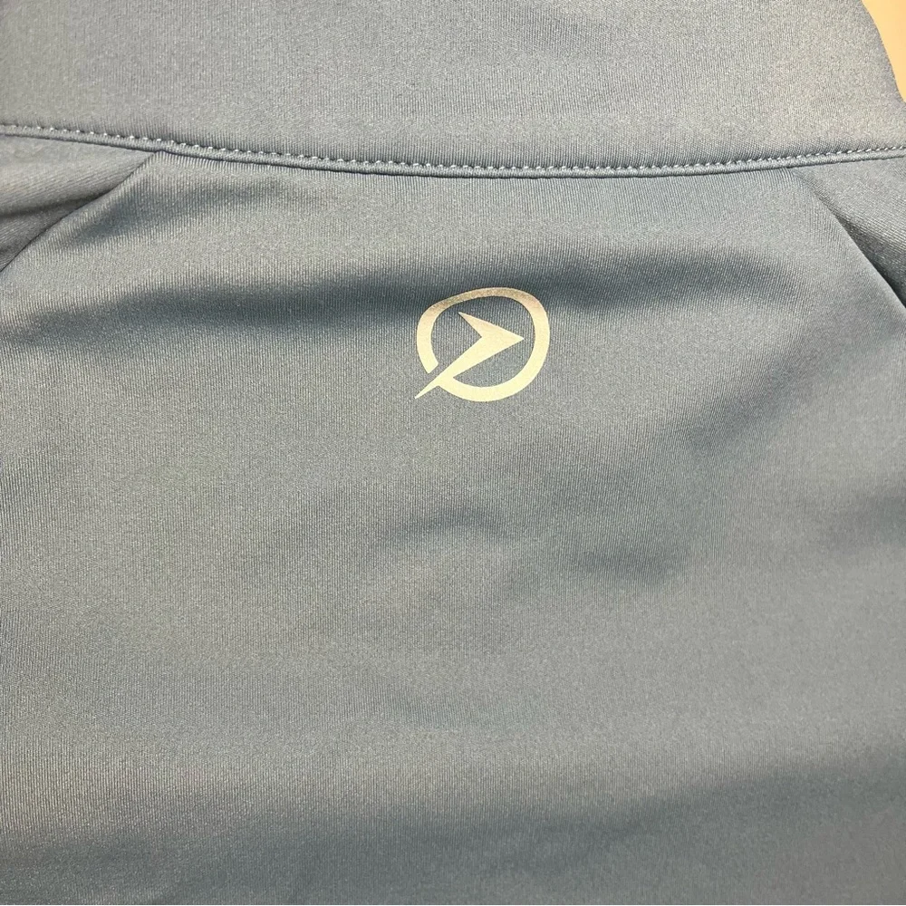 Onset Crop Track Warmup Jacket blue size medium